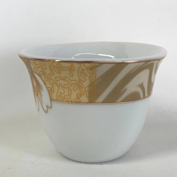 1 Arabic Turkish Coffee Cup Espresso Tea Porcelain Alpine Cuisine Germany Aramco - Picture 2 of 7